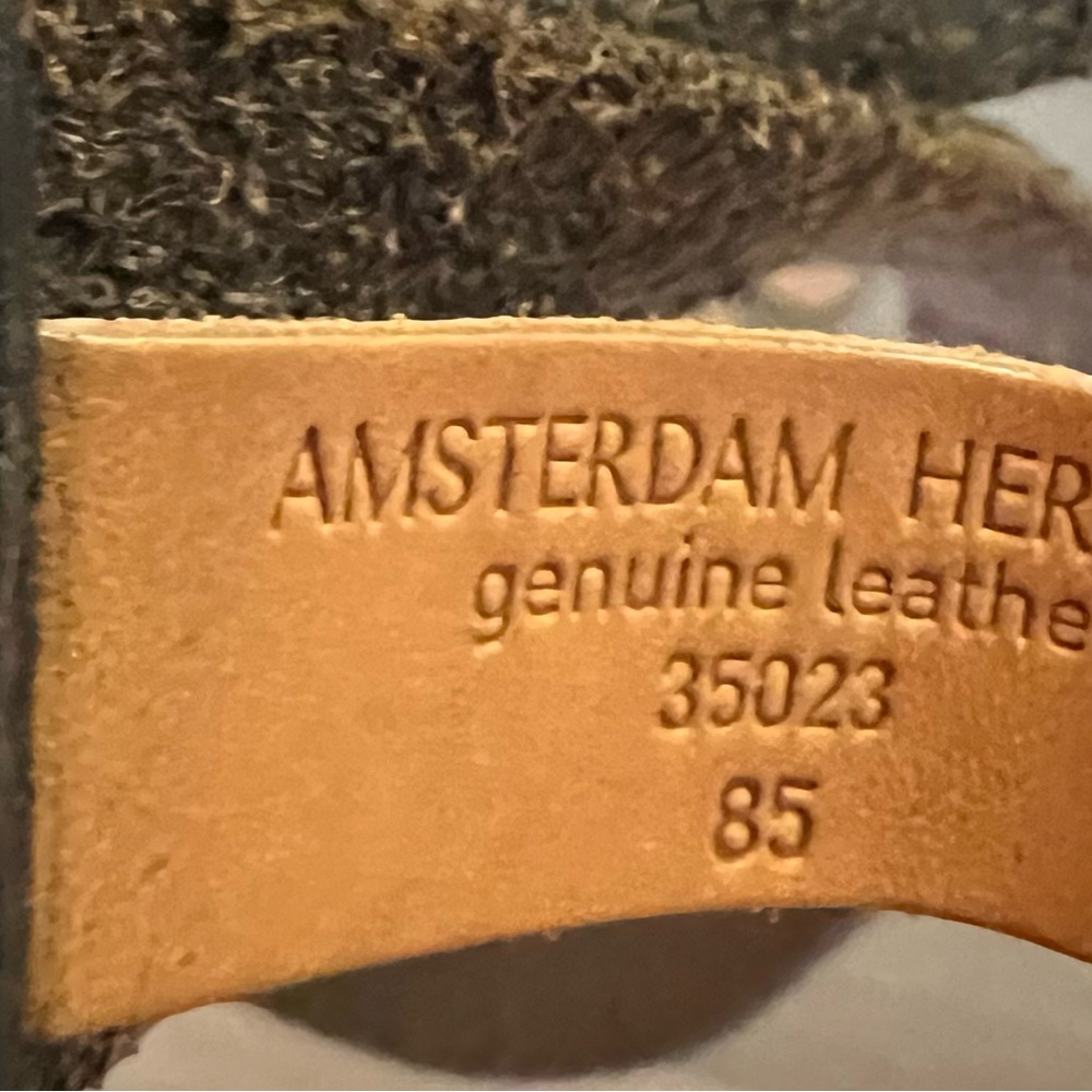 Amsterdam Heritage Leather Belt - Picture 3 of 4
